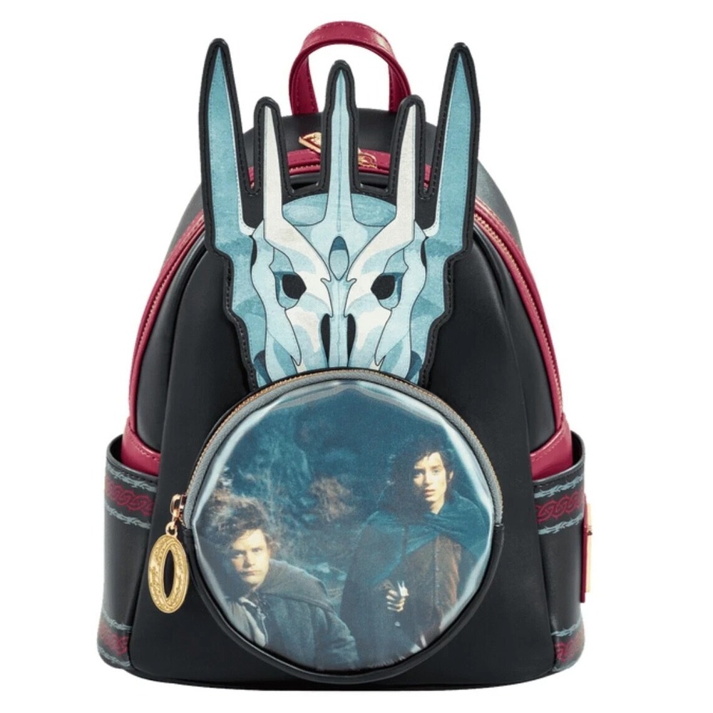 Loungefly The Lord of the Rings Sauron‎ Lenticular Mini Backpack Exclusive